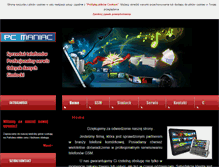 Tablet Screenshot of pcmaniac.pl